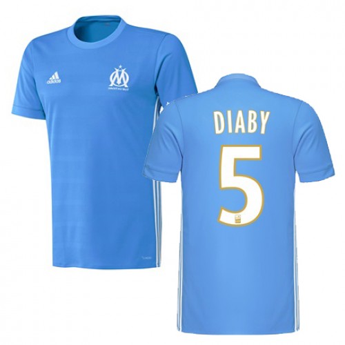 Olympique de Marseille Fodboldtrøjer ABOU DIABY Udebanesæt 2017/18 Kort ærmer Olympique de Marseille Fodboldtrøjer ABOU DIABY Udebanesæt 2017/18 Kort ærmer