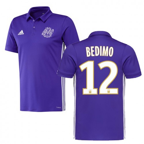 Olympique de Marseille Fodboldtrøjer HENRI BEDIMO 3. sæt 2017/18 Kort ærmer Olympique de Marseille Fodboldtrøjer HENRI BEDIMO 3. sæt 2017/18 Kort ærmer