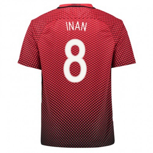 Tyrkiet Fodboldtrøjer SELCUK INAN Hjemmebanesæt Euro 2016 Kort ærmer Tyrkiet Fodboldtrøjer SELCUK INAN Hjemmebanesæt Euro 2016 Kort ærmer