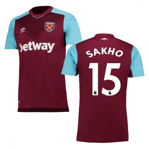 West Ham Fodboldtrøjer SAKHO Hjemmebanesæt 2017/18 Kort ærmer West Ham Fodboldtrøjer SAKHO Hjemmebanesæt 2017/18 Kort ærmer