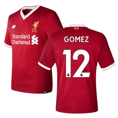Liverpool Fodboldtrøjer GOMEZ Hjemmebanesæt 2017/18 Kort ærmer Liverpool Fodboldtrøjer GOMEZ Hjemmebanesæt 2017/18 Kort ærmer