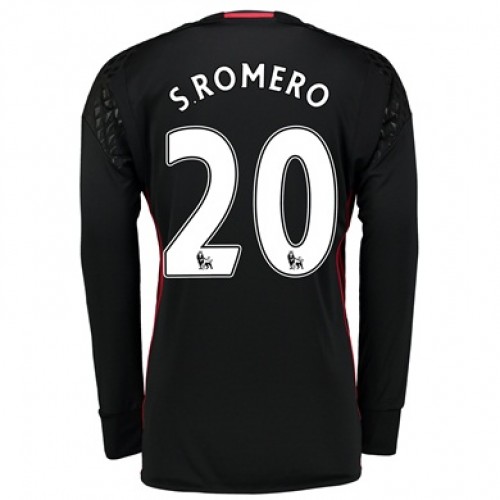 Manchester United Fodboldtrøjer S ROMERO Hjemmebanesæt 2017/18 Kort ærmer Manchester United Fodboldtrøjer S ROMERO Hjemmebanesæt 2017/18 Kort ærmer