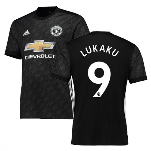 Manchester United Fodboldtrøjer Lukaku Udebanesæt 2017/18 Kort ærmer Manchester United Fodboldtrøjer Lukaku Udebanesæt 2017/18 Kort ærmer