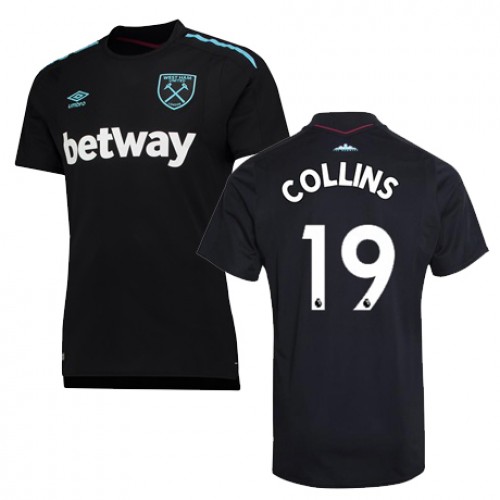 West Ham Fodboldtrøjer COLLINS Udebanesæt 2017/18 Kort ærmer West Ham Fodboldtrøjer COLLINS Udebanesæt 2017/18 Kort ærmer