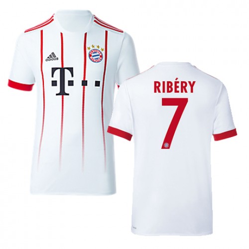 FC Bayern München Fodboldtrøjer RIBERY 3. sæt 2017/18 Kort ærmer FC Bayern München Fodboldtrøjer RIBERY 3. sæt 2017/18 Kort ærmer