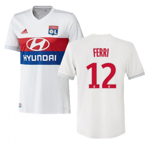 Olympique Lyon Fodboldtrøjer JORDAN FERRI Hjemmebanesæt 2017/18 Kort ærmer Olympique Lyon Fodboldtrøjer JORDAN FERRI Hjemmebanesæt 2017/18 Kort ærmer