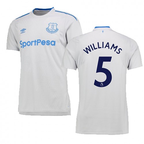 Everton Fodboldtrøjer WILLIAMS Udebanesæt 2017/18 Kort ærmer Everton Fodboldtrøjer WILLIAMS Udebanesæt 2017/18 Kort ærmer