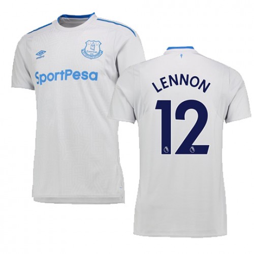 Everton Fodboldtrøjer LENNON Udebanesæt 2017/18 Kort ærmer Everton Fodboldtrøjer LENNON Udebanesæt 2017/18 Kort ærmer