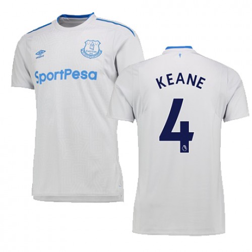 Everton Fodboldtrøjer KEANE Udebanesæt 2017/18 Kort ærmer Everton Fodboldtrøjer KEANE Udebanesæt 2017/18 Kort ærmer