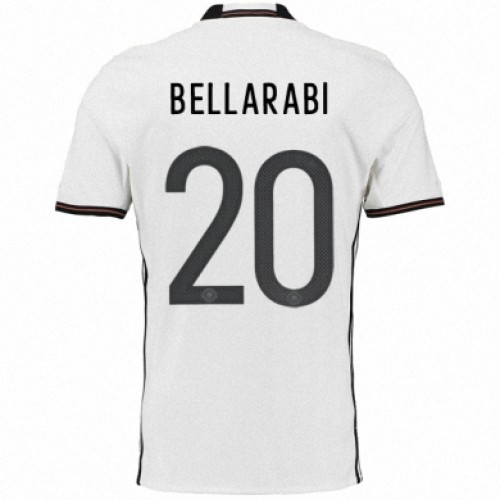 Tyskland Fodboldtrøjer KARIM BELLARABI Hjemmebanesæt Euro 2016 Kort ærmer Tyskland Fodboldtrøjer KARIM BELLARABI Hjemmebanesæt Euro 2016 Kort ærmer