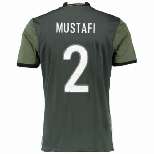 Tyskland Fodboldtrøjer SHKODRAN MUSTAFI Udebanesæt Euro 2016 Kort ærmer Tyskland Fodboldtrøjer SHKODRAN MUSTAFI Udebanesæt Euro 2016 Kort ærmer