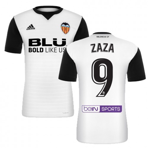Valencia CF Fodboldtrøjer ZAZA Hjemmebanesæt 2017/18 Kort ærmer Valencia CF Fodboldtrøjer ZAZA Hjemmebanesæt 2017/18 Kort ærmer