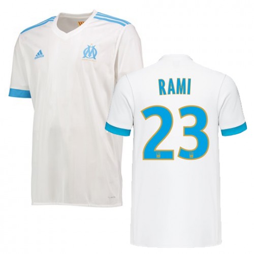 Olympique de Marseille Fodboldtrøjer RAMI Hjemmebanesæt 2017/18 Kort ærmer Olympique de Marseille Fodboldtrøjer RAMI Hjemmebanesæt 2017/18 Kort ærmer