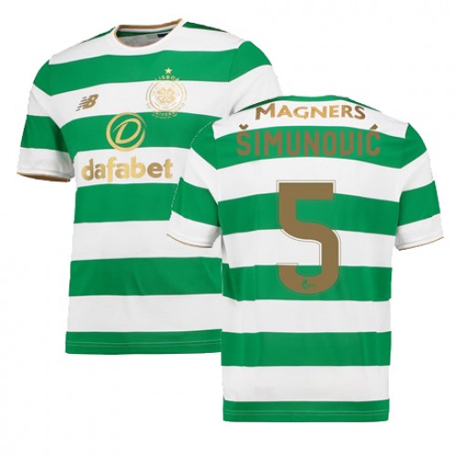 Celtic FC Fodboldtrøjer JOZO SIMUNOVIC Hjemmebanesæt 2017/18 Kort ærmer Celtic FC Fodboldtrøjer JOZO SIMUNOVIC Hjemmebanesæt 2017/18 Kort ærmer