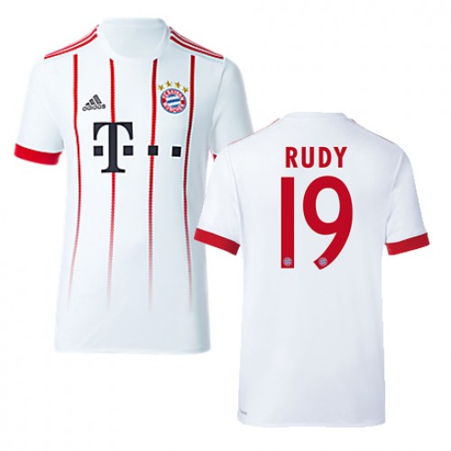 FC Bayern München Fodboldtrøjer RUDY 3. sæt 2017/18 Kort ærmer FC Bayern München Fodboldtrøjer RUDY 3. sæt 2017/18 Kort ærmer