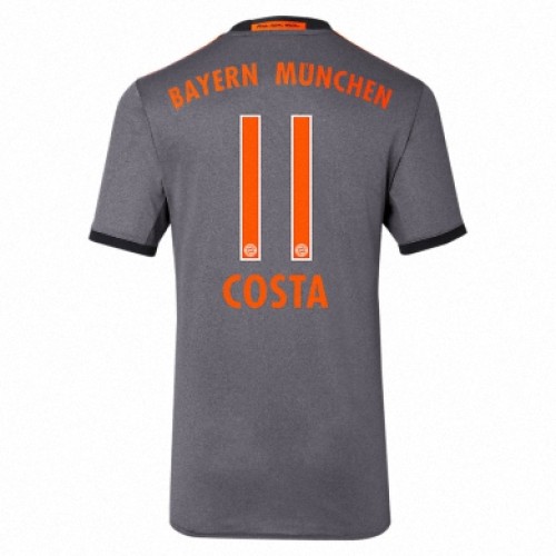 FC Bayern München Fodboldtrøjer COSTA Udebanesæt 2017/18 Kort ærmer FC Bayern München Fodboldtrøjer COSTA Udebanesæt 2017/18 Kort ærmer