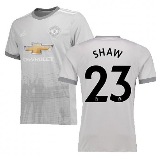 Manchester United Fodboldtrøjer SHAW 3. sæt 2017/18 Kort ærmer Manchester United Fodboldtrøjer SHAW 3. sæt 2017/18 Kort ærmer