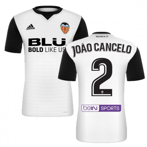 Valencia CF Fodboldtrøjer JOAO CANCELO Hjemmebanesæt 2017/18 Kort ærmer Valencia CF Fodboldtrøjer JOAO CANCELO Hjemmebanesæt 2017/18 Kort ærmer