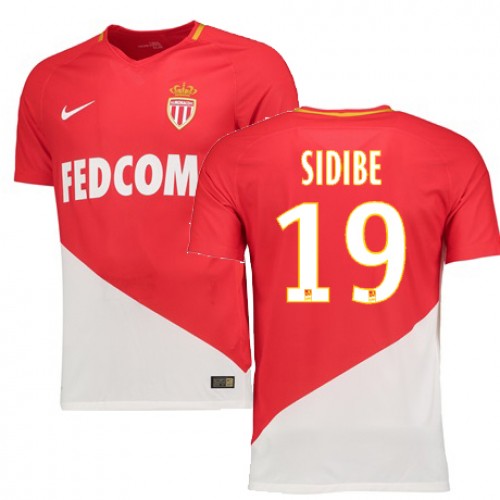 AS Monaco Fodboldtrøjer DJIBRIL SIDIBE Hjemmebanesæt 2017/18 Kort ærmer AS Monaco Fodboldtrøjer DJIBRIL SIDIBE Hjemmebanesæt 2017/18 Kort ærmer