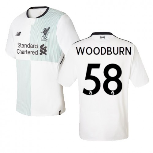 Liverpool Fodboldtrøjer Woodburn Udebanesæt 2017/18 Kort ærmer Liverpool Fodboldtrøjer Woodburn Udebanesæt 2017/18 Kort ærmer