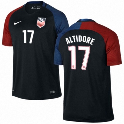 USA Fodboldtrøjer JOZY ALTIDORE Udebanesæt 2016/17 Kort ærmer USA Fodboldtrøjer JOZY ALTIDORE Udebanesæt 2016/17 Kort ærmer