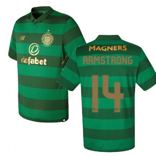 Celtic FC Fodboldtrøjer STUART ARMSTRONG Udebanesæt 2017/18 Kort ærmer Celtic FC Fodboldtrøjer STUART ARMSTRONG Udebanesæt 2017/18 Kort ærmer