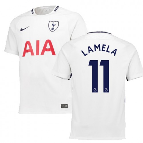 Tottenham Hotspur Fodboldtrøjer LAMELA Hjemmebanesæt 2017/18 Kort ærmer Tottenham Hotspur Fodboldtrøjer LAMELA Hjemmebanesæt 2017/18 Kort ærmer