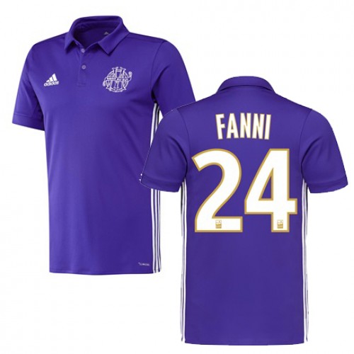 Olympique de Marseille Fodboldtrøjer ROD FANNI 3. sæt 2017/18 Kort ærmer Olympique de Marseille Fodboldtrøjer ROD FANNI 3. sæt 2017/18 Kort ærmer