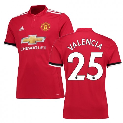 Manchester United Fodboldtrøjer VALENCIA Hjemmebanesæt 2017/18 Kort ærmer Manchester United Fodboldtrøjer VALENCIA Hjemmebanesæt 2017/18 Kort ærmer