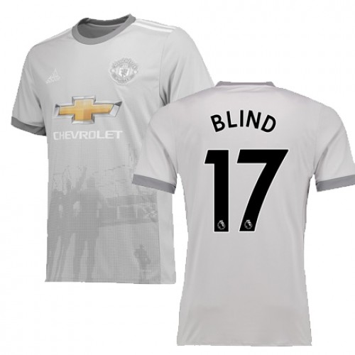 Manchester United Fodboldtrøjer BLIND 3. sæt 2017/18 Kort ærmer Manchester United Fodboldtrøjer BLIND 3. sæt 2017/18 Kort ærmer