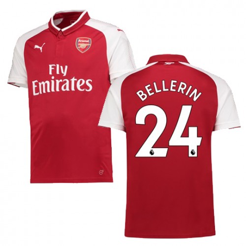 Arsenal Fodboldtrøjer BELLERIN Hjemmebanesæt 2017/18 Kort ærmer Arsenal Fodboldtrøjer BELLERIN Hjemmebanesæt 2017/18 Kort ærmer