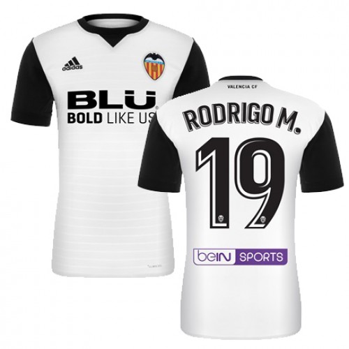 Valencia CF Fodboldtrøjer RODRIGO M Hjemmebanesæt 2017/18 Kort ærmer Valencia CF Fodboldtrøjer RODRIGO M Hjemmebanesæt 2017/18 Kort ærmer