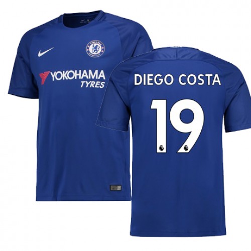 Chelsea Fodboldtrøjer DIEGO COSTA Hjemmebanesæt 2017/18 Kort ærmer Chelsea Fodboldtrøjer DIEGO COSTA Hjemmebanesæt 2017/18 Kort ærmer