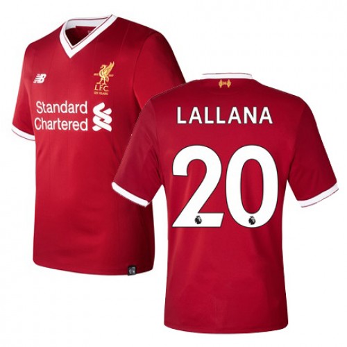 Liverpool Fodboldtrøjer LALLANA Hjemmebanesæt 2017/18 Kort ærmer Liverpool Fodboldtrøjer LALLANA Hjemmebanesæt 2017/18 Kort ærmer
