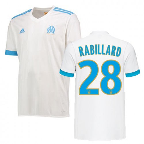 Olympique de Marseille Fodboldtrøjer ANTOINE RABILLARD Hjemmebanesæt 2017/18 Kort ærmer Olympique de Marseille Fodboldtrøjer ANTOINE RABILLARD Hjemmebanesæt 2017/18 Kort ærmer