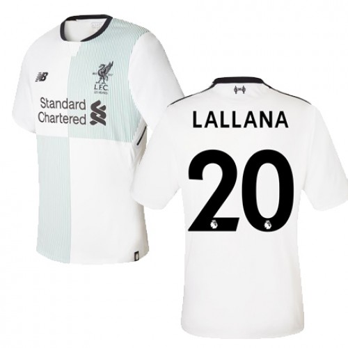 Liverpool Fodboldtrøjer LALLANA Udebanesæt 2017/18 Kort ærmer Liverpool Fodboldtrøjer LALLANA Udebanesæt 2017/18 Kort ærmer