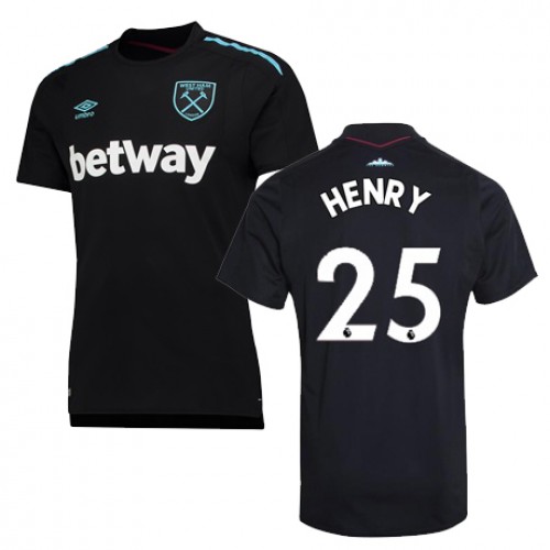 West Ham Fodboldtrøjer HENRY Udebanesæt 2017/18 Kort ærmer West Ham Fodboldtrøjer HENRY Udebanesæt 2017/18 Kort ærmer