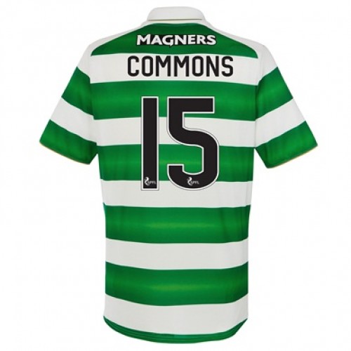 Celtic FC Fodboldtrøjer KRIS COMMONS Hjemmebanesæt 2017/18 Kort ærmer Celtic FC Fodboldtrøjer KRIS COMMONS Hjemmebanesæt 2017/18 Kort ærmer