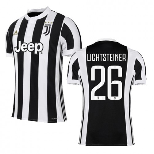 Juventus Fodboldtrøjer LICHTSTEINER Hjemmebanesæt 2017/18 Kort ærmer Juventus Fodboldtrøjer LICHTSTEINER Hjemmebanesæt 2017/18 Kort ærmer