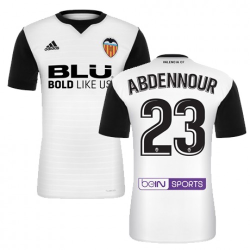 Valencia CF Fodboldtrøjer ABDENNOUR Hjemmebanesæt 2017/18 Kort ærmer Valencia CF Fodboldtrøjer ABDENNOUR Hjemmebanesæt 2017/18 Kort ærmer