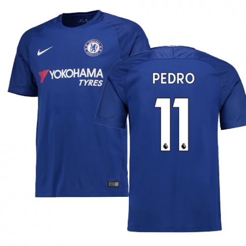 Chelsea Fodboldtrøjer PEDRO Hjemmebanesæt 2017/18 Kort ærmer Chelsea Fodboldtrøjer PEDRO Hjemmebanesæt 2017/18 Kort ærmer