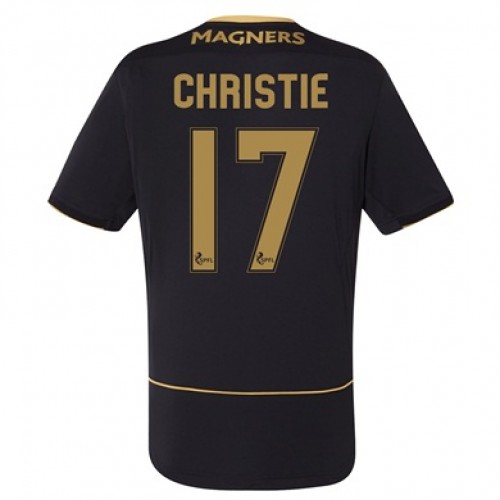 Celtic FC Fodboldtrøjer RYAN CHRISTIE Udebanesæt 2017/18 Kort ærmer Celtic FC Fodboldtrøjer RYAN CHRISTIE Udebanesæt 2017/18 Kort ærmer