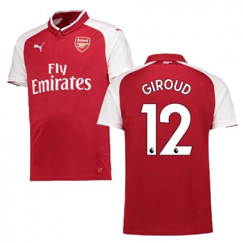 Arsenal Fodboldtrøjer GIROUD Hjemmebanesæt 2017/18 Kort ærmer Arsenal Fodboldtrøjer GIROUD Hjemmebanesæt 2017/18 Kort ærmer