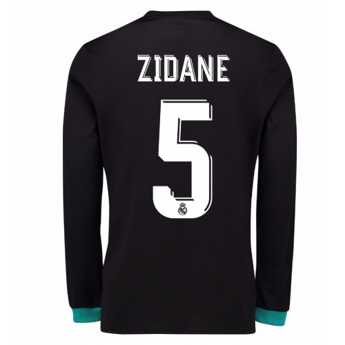 Real Madrid Fodboldtrøjer Zidane 5 Udebanesæt 2017/18 Langærmet Real Madrid Fodboldtrøjer Zidane 5 Udebanesæt 2017/18 Langærmet