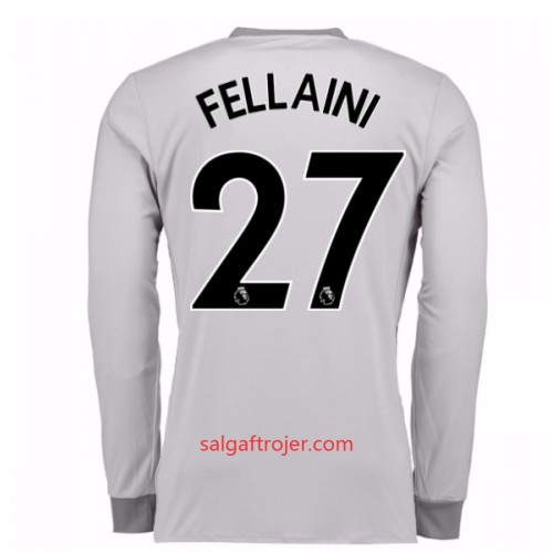 Manchester United Fodboldtrøjer Marouane Fellaini 27 3. sæt 2017/18 Langærmet Manchester United Fodboldtrøjer Marouane Fellaini 27 3. sæt 2017/18 Langærmet
