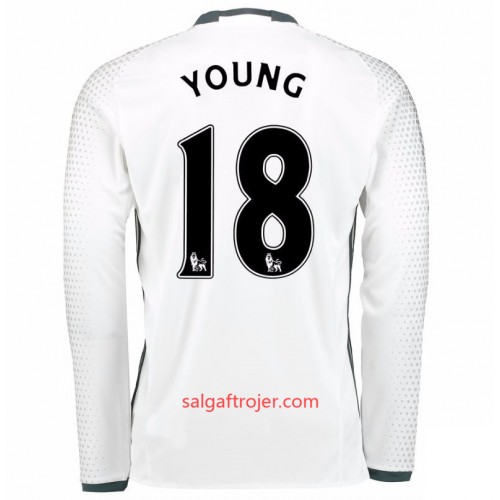 Manchester United Fodboldtrøjer Ashley Young 18 3. sæt 2017/18 Langærmet Manchester United Fodboldtrøjer Ashley Young 18 3. sæt 2017/18 Langærmet