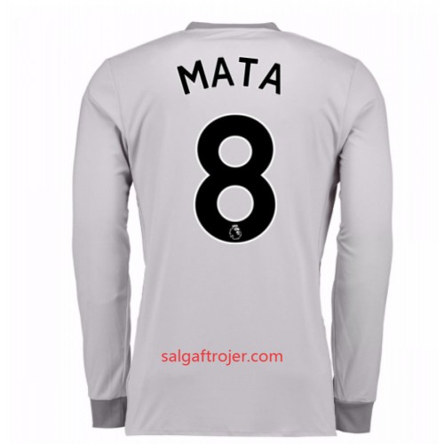 Manchester United Fodboldtrøjer Juan Mata 8 3. sæt 2017/18 Langærmet Manchester United Fodboldtrøjer Juan Mata 8 3. sæt 2017/18 Langærmet