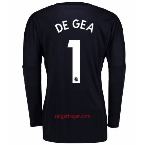Manchester United Fodboldtrøjer Målmand David de Gea 1 Hjemmebanesæt 2017/18 Langærmet Manchester United Fodboldtrøjer Målmand David de Gea 1 Hjemmebanesæt 2017/18 Langærmet