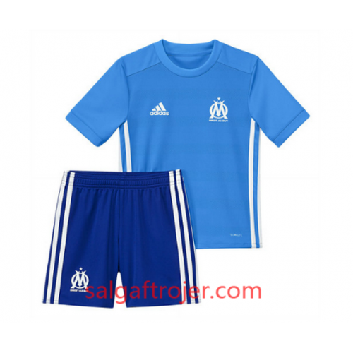 Olympique de Marseille Fodboldtrøjer Børn Udebanesæt 2017/18 Kort ærmer Olympique de Marseille Fodboldtrøjer Børn Udebanesæt 2017/18 Kort ærmer