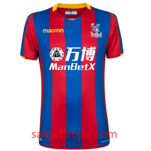 Crystal Palace Fodboldtrøjer Hjemmebanesæt 2017/18 Kort ærmer Crystal Palace Fodboldtrøjer Hjemmebanesæt 2017/18 Kort ærmer